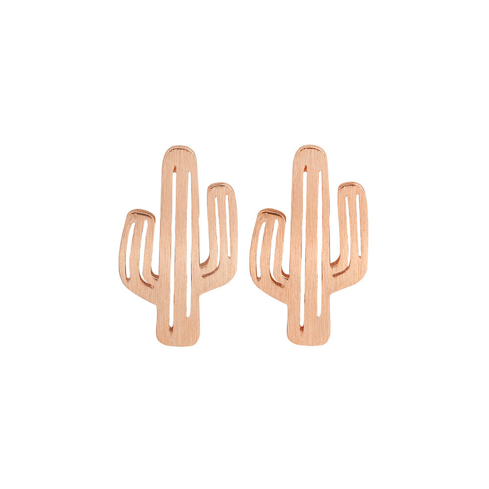 Cactus Post Earrings - Yamama