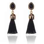 Long Tassel Earrings - Yamama