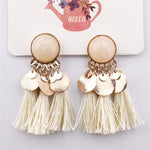 Bohemian Sequins Tassel Earrings - Yamama