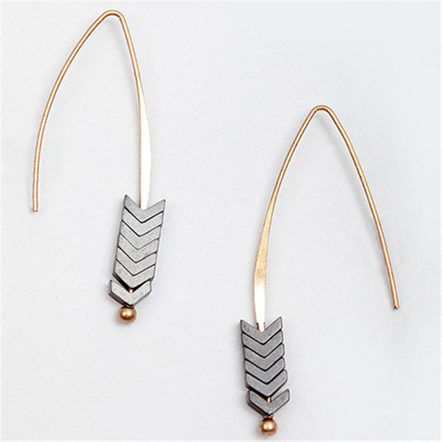 Natural Stone Simple Earings - Yamama